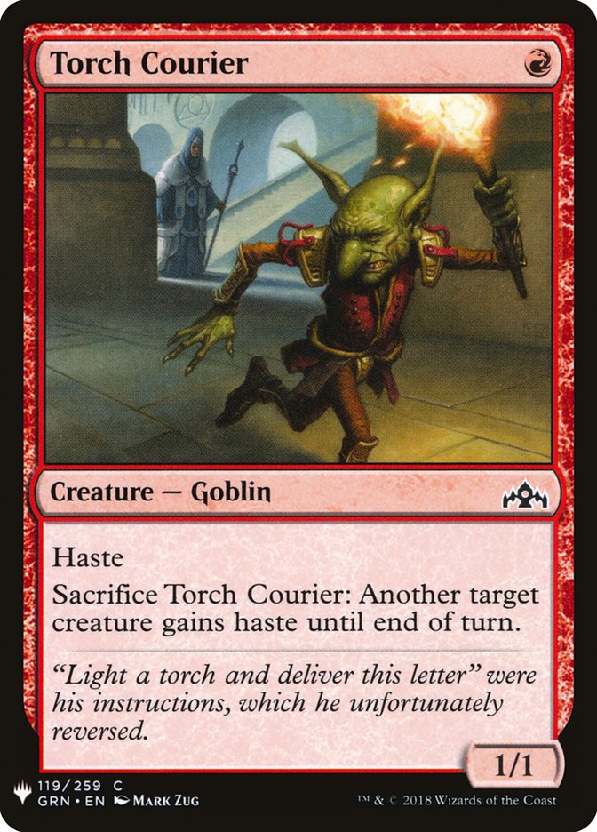 Torch Courier [Mystery Booster] | Mindsight Gaming