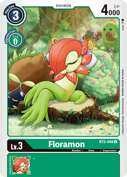 Floramon [BT5-048] [Battle of Omni] | Mindsight Gaming