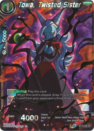 Towa, Twisted Sister (BT10-136) [Rise of the Unison Warrior 2nd Edition] | Mindsight Gaming