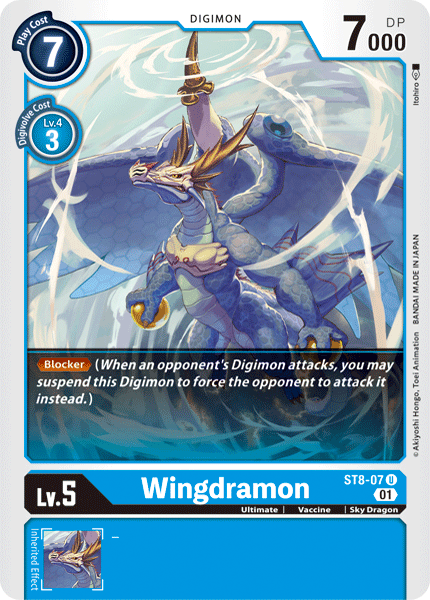 Wingdramon [ST8-07] [Starter Deck: Ulforce Veedramon] | Mindsight Gaming