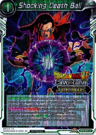 Shocking Death Ball (Level 2) (BT5-075) [Judge Promotion Cards] | Mindsight Gaming