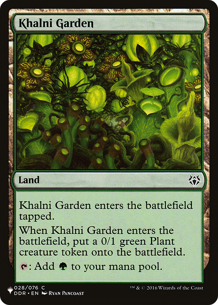 Khalni Garden [The List Reprints] | Mindsight Gaming