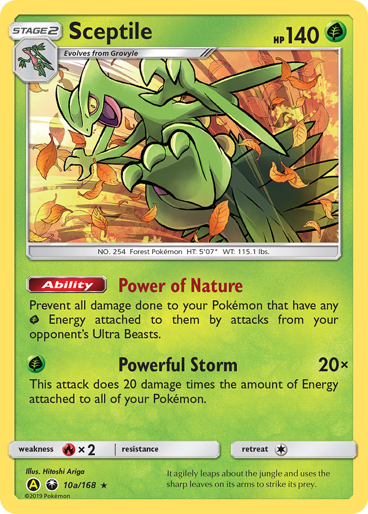 Sceptile (10a/168) [Alternate Art Promos] | Mindsight Gaming