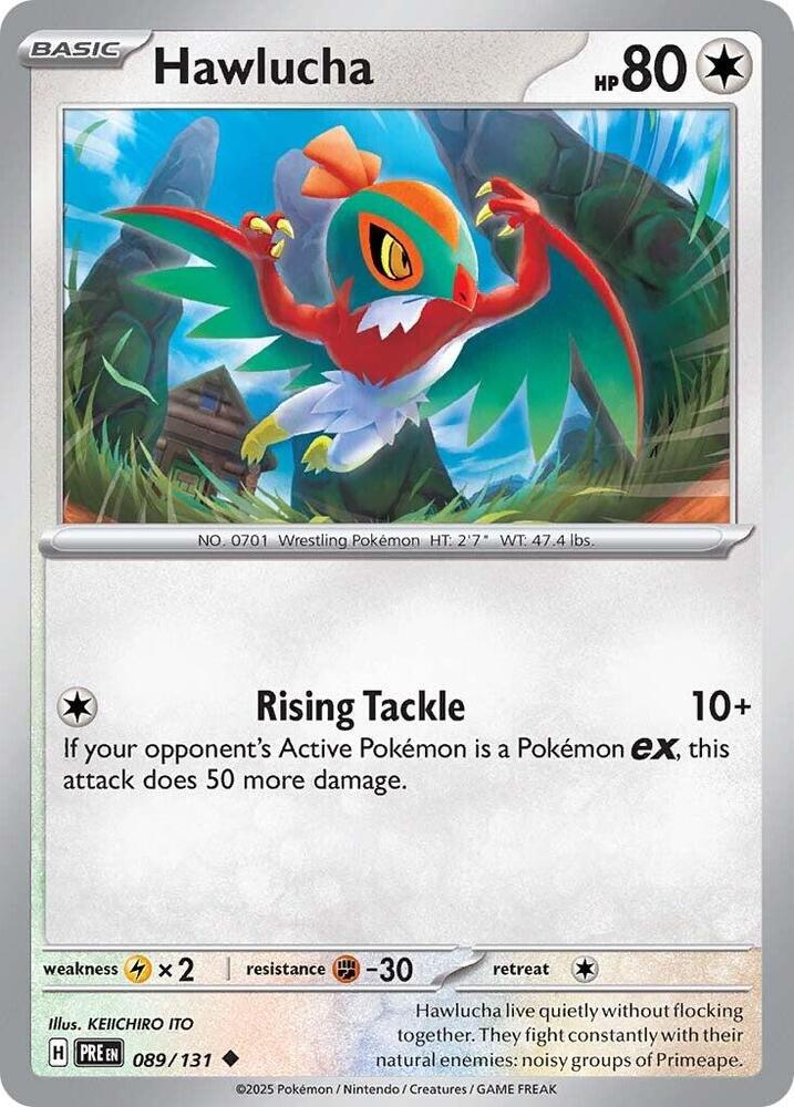 Hawlucha (089/131) [Scarlet & Violet: Prismatic Evolutions] | Mindsight Gaming