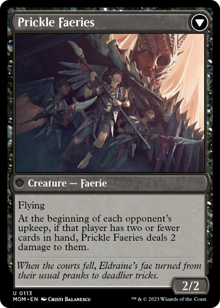 Invasion of Eldraine // Prickle Faeries [March of the Machine] | Mindsight Gaming