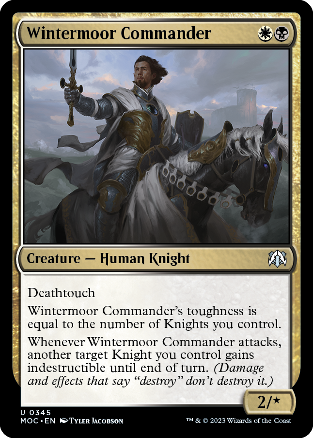 Wintermoor Commander [March of the Machine Commander] | Mindsight Gaming