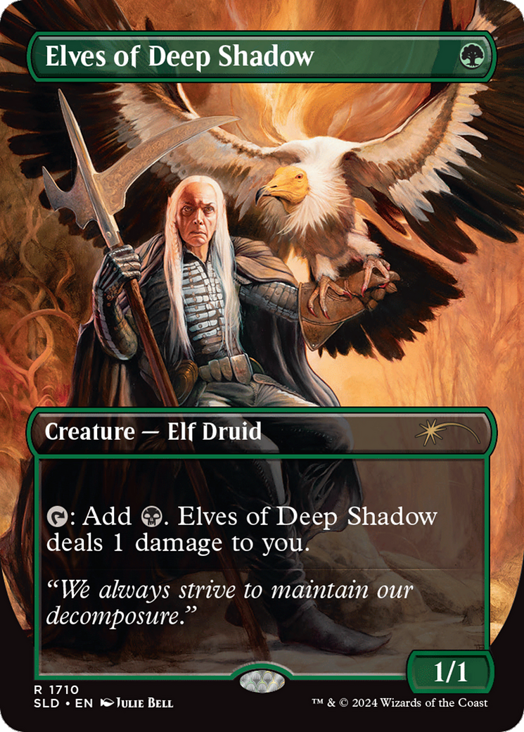 Elves of Deep Shadow (Rainbow Foil) [Secret Lair Drop Series] | Mindsight Gaming