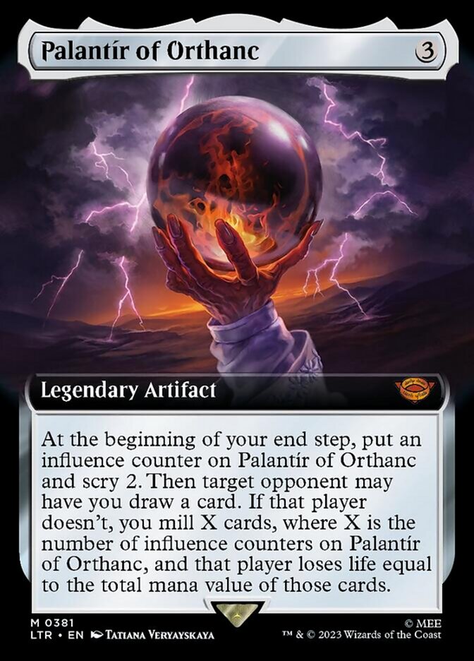 Palantir of Orthanc (Extended Art) [The Lord of the Rings: Tales of Middle-Earth] | Mindsight Gaming