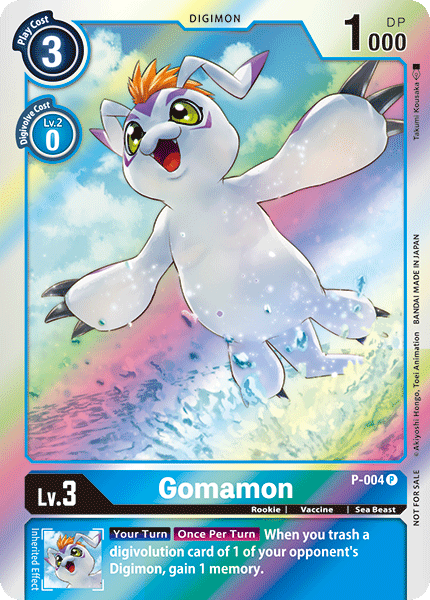 Gomamon [P-004] [Promotional Cards] | Mindsight Gaming