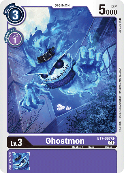 Ghostmon [BT7-067] [Next Adventure] | Mindsight Gaming