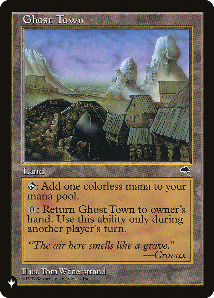 Ghost Town [The List Reprints] | Mindsight Gaming