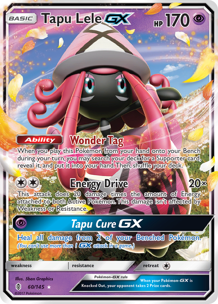 Tapu Lele GX (60/145) [Sun & Moon: Guardians Rising] | Mindsight Gaming