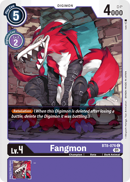 Fangmon [BT8-076] [New Awakening] | Mindsight Gaming