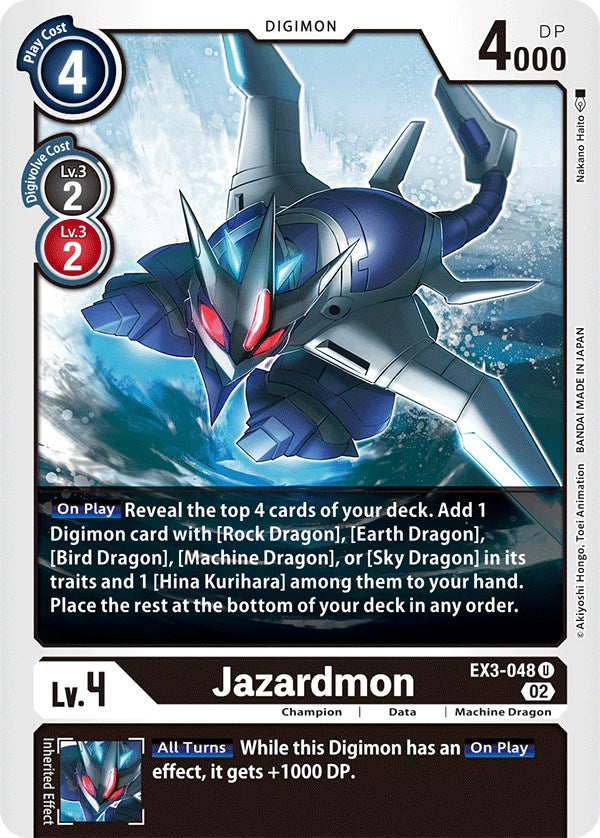 Jazardmon [EX3-048] [Draconic Roar] | Mindsight Gaming