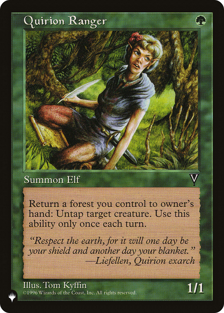 Quirion Ranger [The List Reprints] | Mindsight Gaming