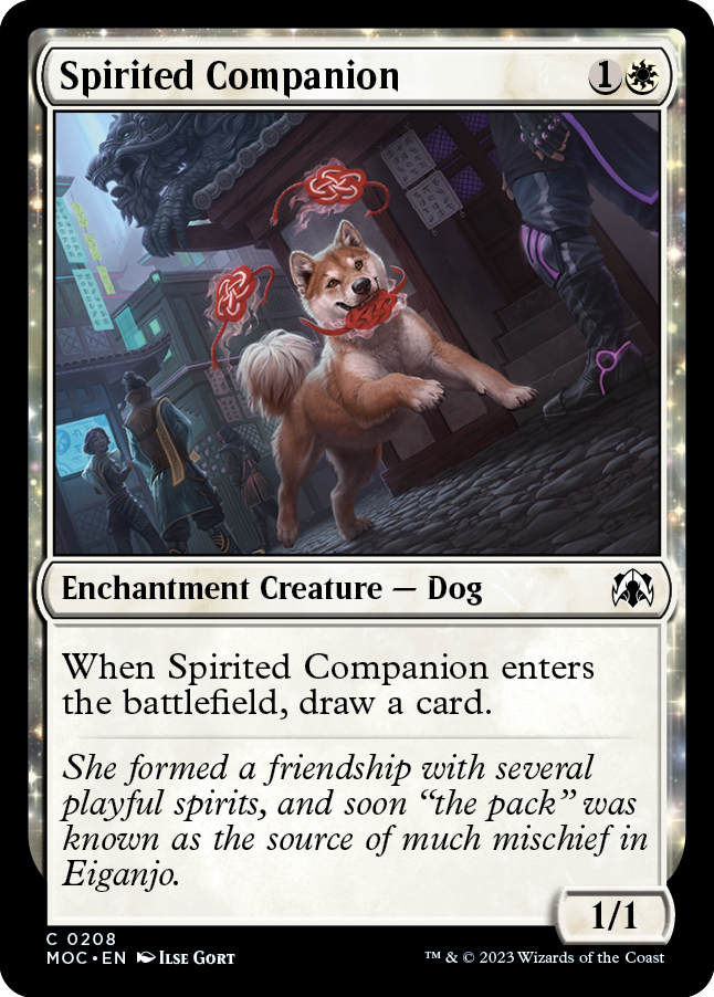 Spirited Companion [March of the Machine Commander] | Mindsight Gaming