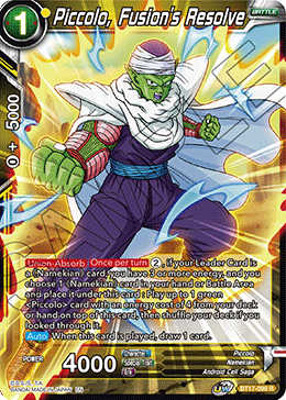 Piccolo, Fusion's Resolve (BT17-099) [Ultimate Squad] | Mindsight Gaming