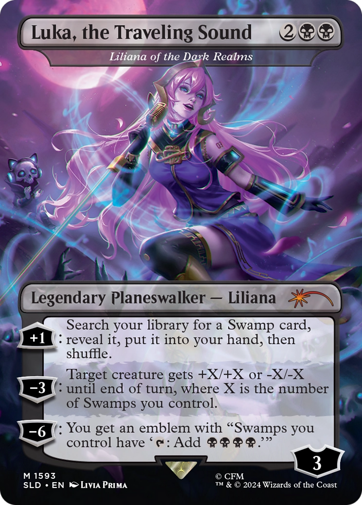 Luka, the Traveling Sound - Liliana of the Dark Realms [Secret Lair Drop Series] | Mindsight Gaming