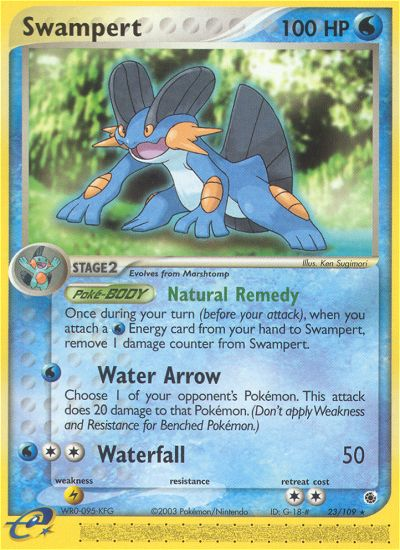 Swampert (23/109) [EX: Ruby & Sapphire] | Mindsight Gaming