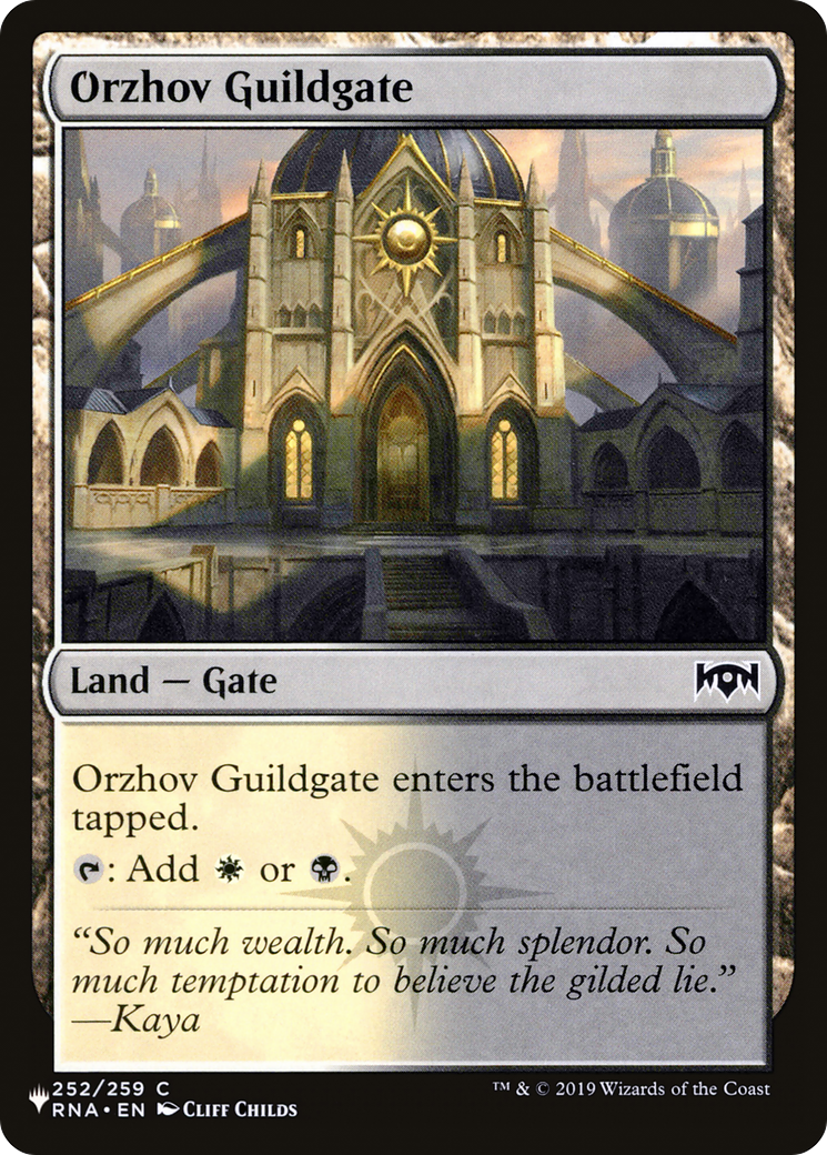 Orzhov Guildgate [The List] | Mindsight Gaming