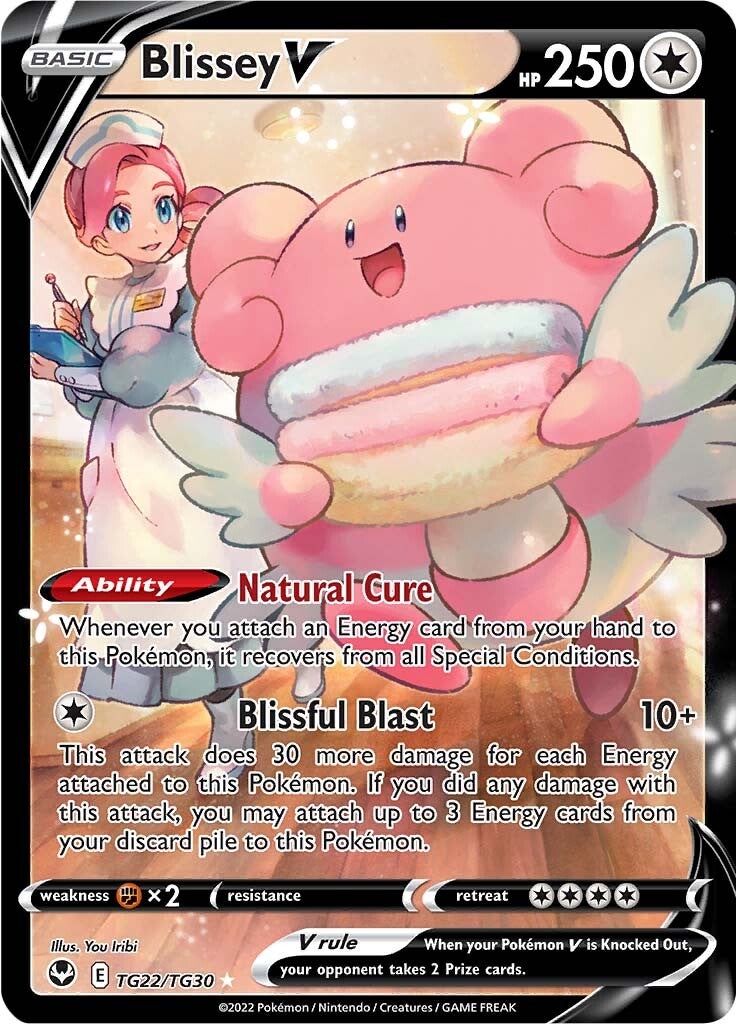 Blissey V (TG22/TG30) [Sword & Shield: Silver Tempest] | Mindsight Gaming