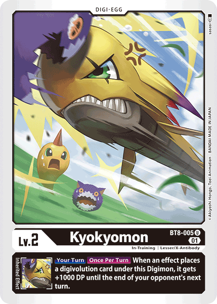 Kyokyomon [BT8-005] [New Awakening] | Mindsight Gaming