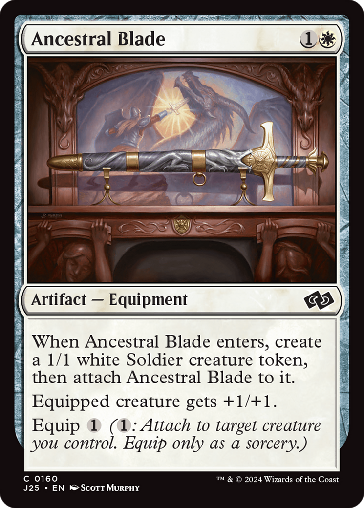 Ancestral Blade [Foundations Jumpstart] | Mindsight Gaming