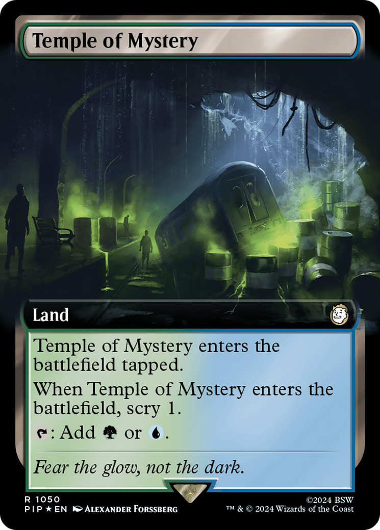 Temple of Mystery (Extended Art) (Surge Foil) [Fallout] | Mindsight Gaming