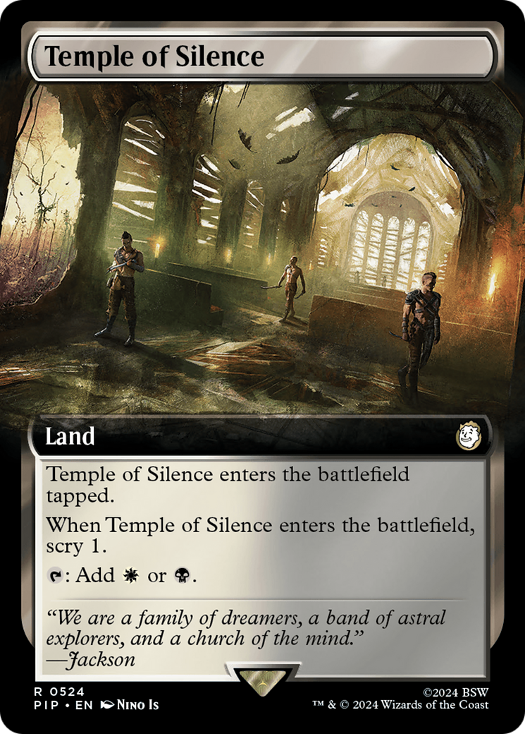 Temple of Silence (Extended Art) [Fallout] | Mindsight Gaming