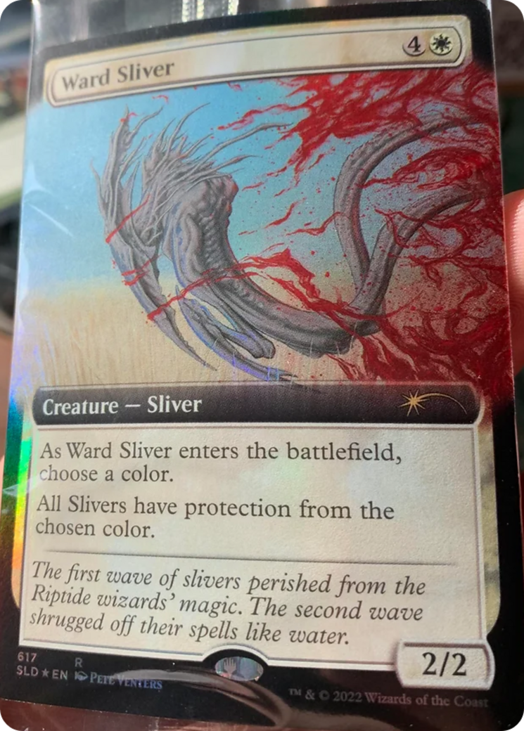 Ward Sliver (Extended Art) [Secret Lair Drop Promos] | Mindsight Gaming