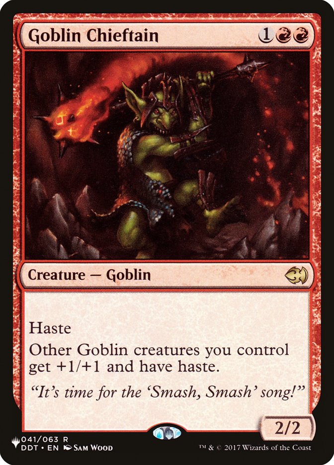 Goblin Chieftain [The List] | Mindsight Gaming