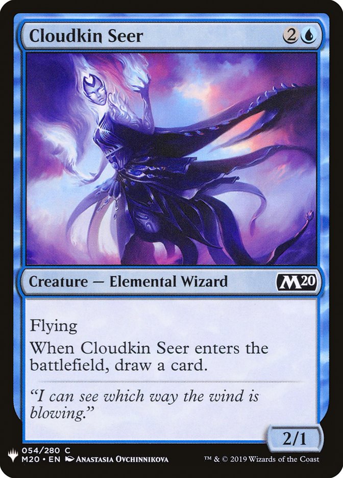 Cloudkin Seer [Mystery Booster] | Mindsight Gaming