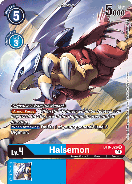 Halsemon [BT8-026] (Alternate Art) [New Awakening] | Mindsight Gaming