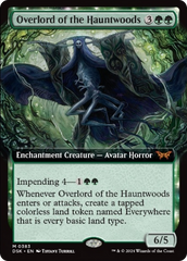 Overlord of the Hauntwoods (Extended Art) [Duskmourn: House of Horror] | Mindsight Gaming