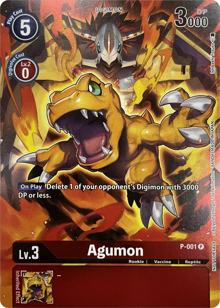 Agumon [P-001] (Tamer's Evolution Box 2) [Promotional Cards] | Mindsight Gaming