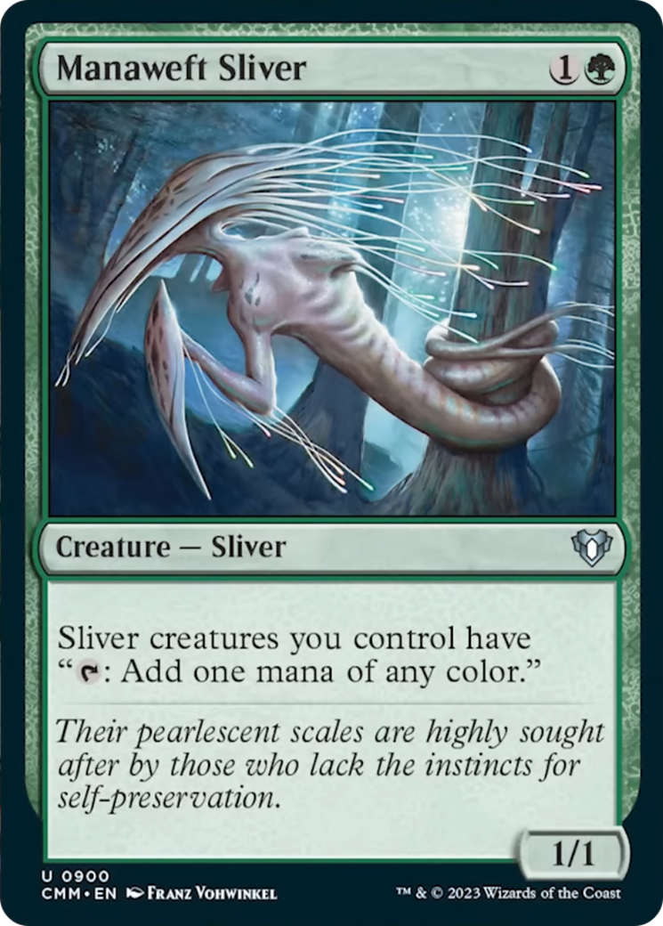 Manaweft Sliver [Commander Masters] | Mindsight Gaming