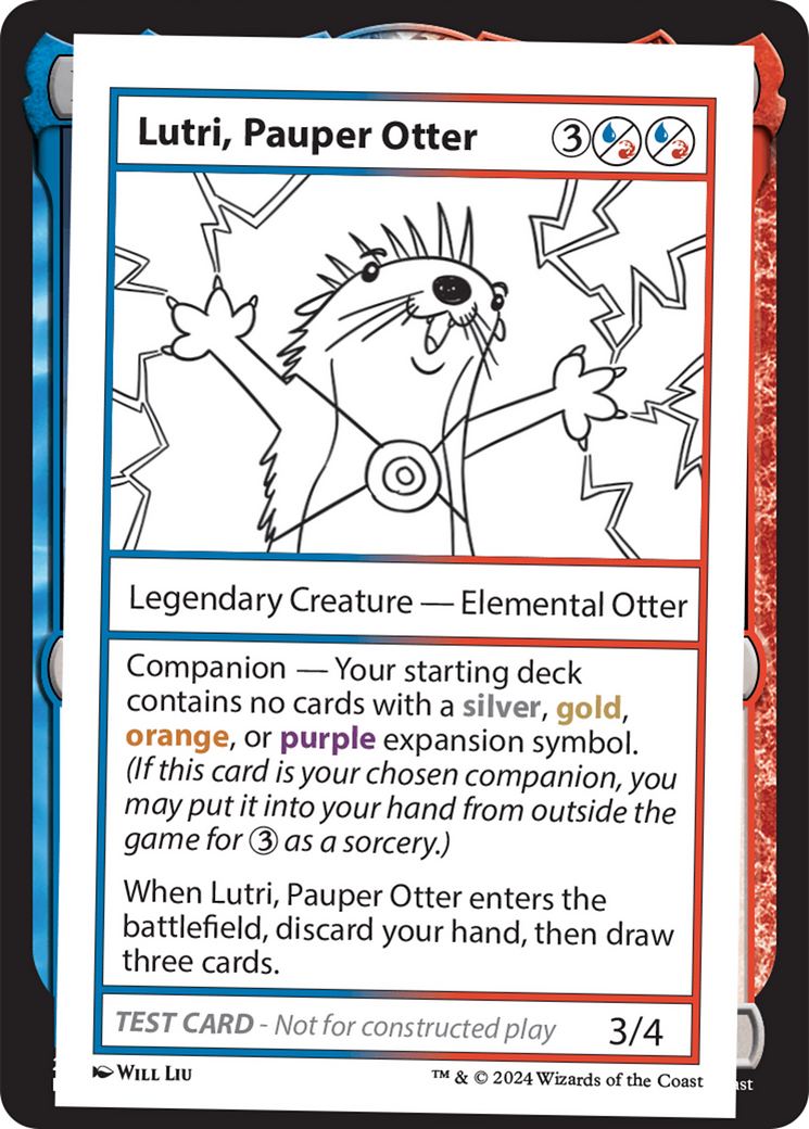 Lutri, Pauper Otter [Mystery Booster 2 Playtest Cards] | Mindsight Gaming