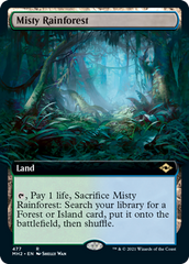 Misty Rainforest (Extended Art) [Modern Horizons 2] | Mindsight Gaming