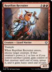 Reptilian Recruiter [Bloomburrow] | Mindsight Gaming