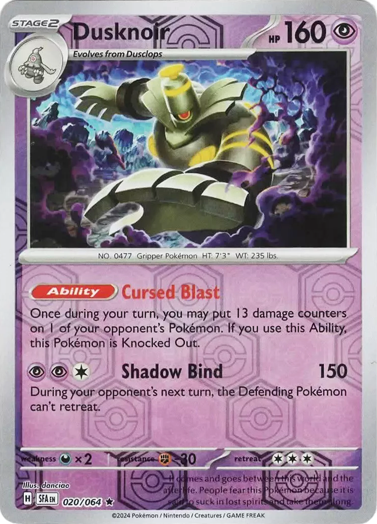 Dusknoir (020/064) [Scarlet & Violet: Shrouded Fable] | Mindsight Gaming