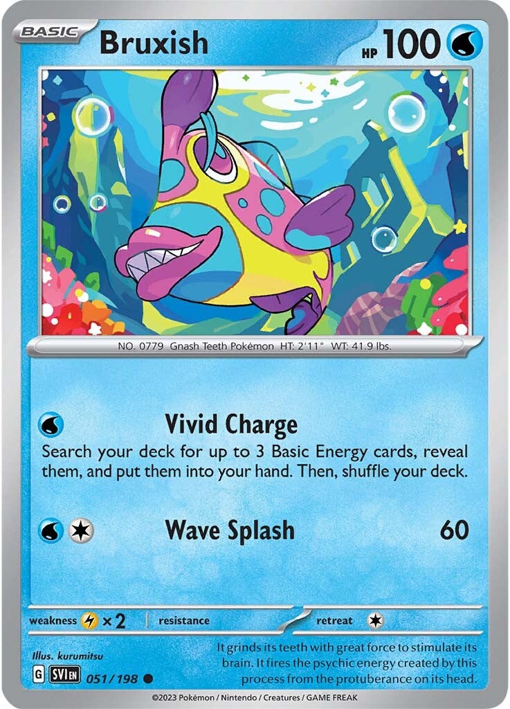 Bruxish (051/198) [Scarlet & Violet: Base Set] | Mindsight Gaming