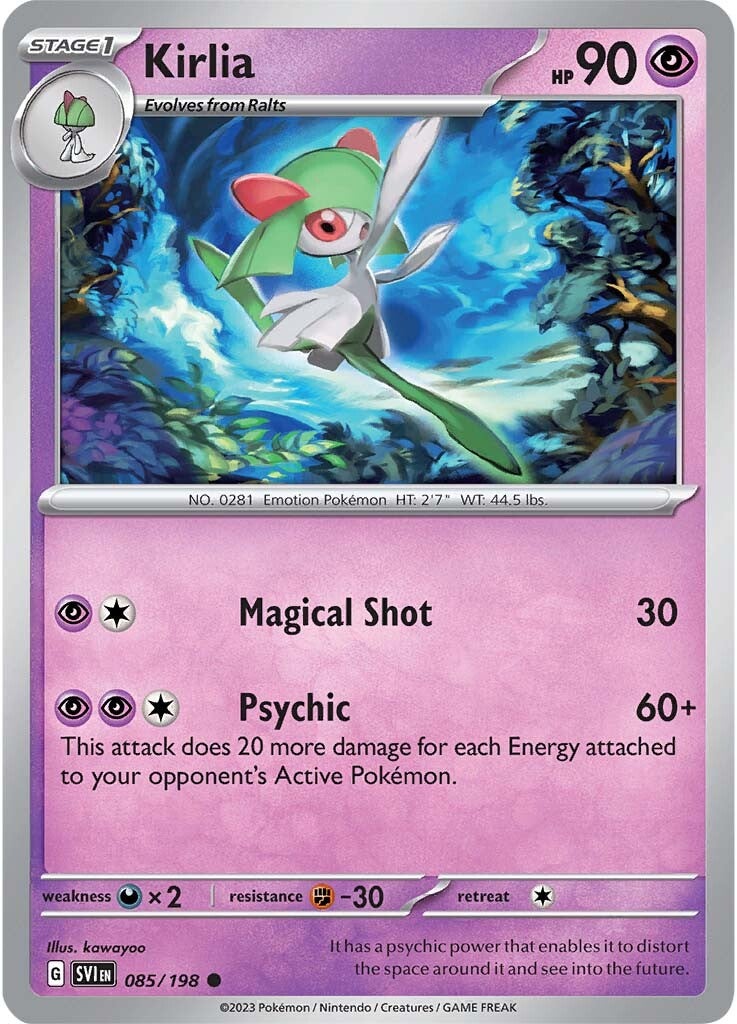 Kirlia (085/198) [Scarlet & Violet: Base Set] | Mindsight Gaming