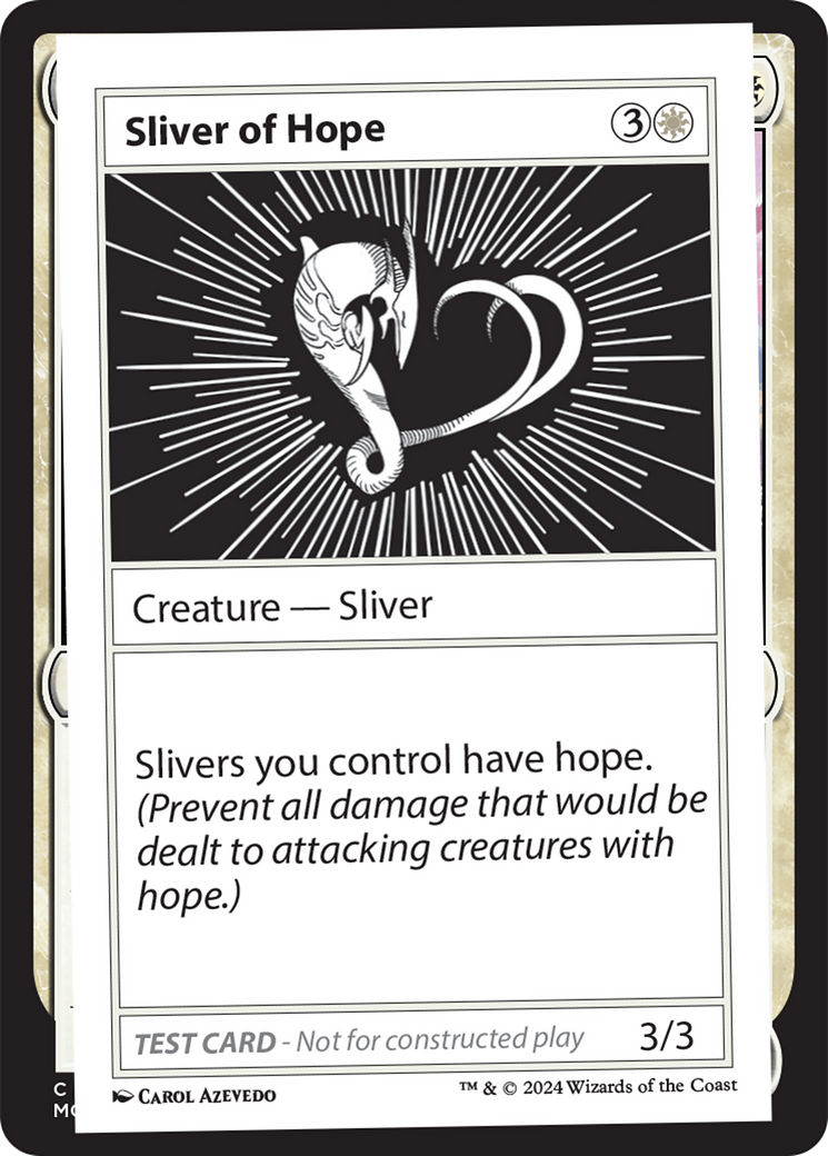 Sliver of Hope [Mystery Booster 2 Playtest Cards] | Mindsight Gaming