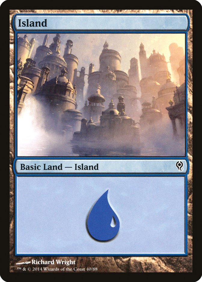 Island (40) [Duel Decks: Jace vs. Vraska] | Mindsight Gaming