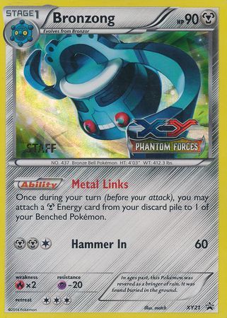 Bronzong (XY21) (Staff) [XY: Black Star Promos] | Mindsight Gaming