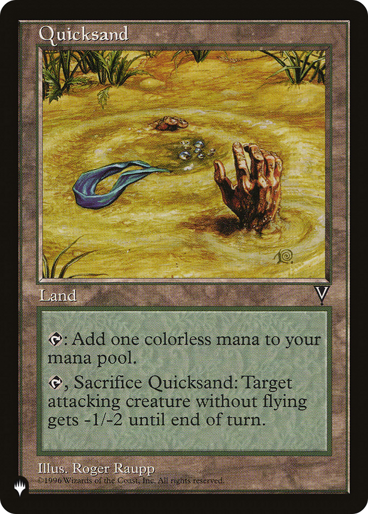 Quicksand [The List Reprints] | Mindsight Gaming