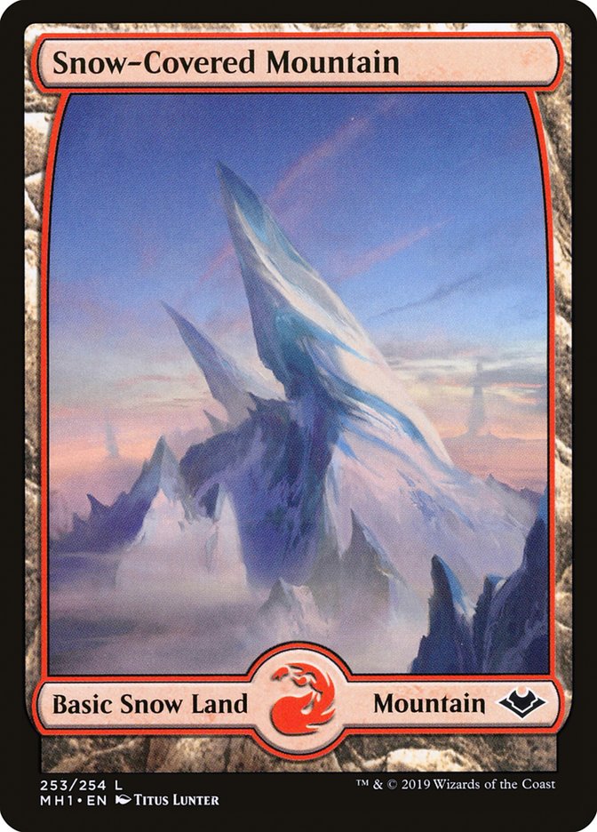 Snow-Covered Mountain [Modern Horizons] | Mindsight Gaming