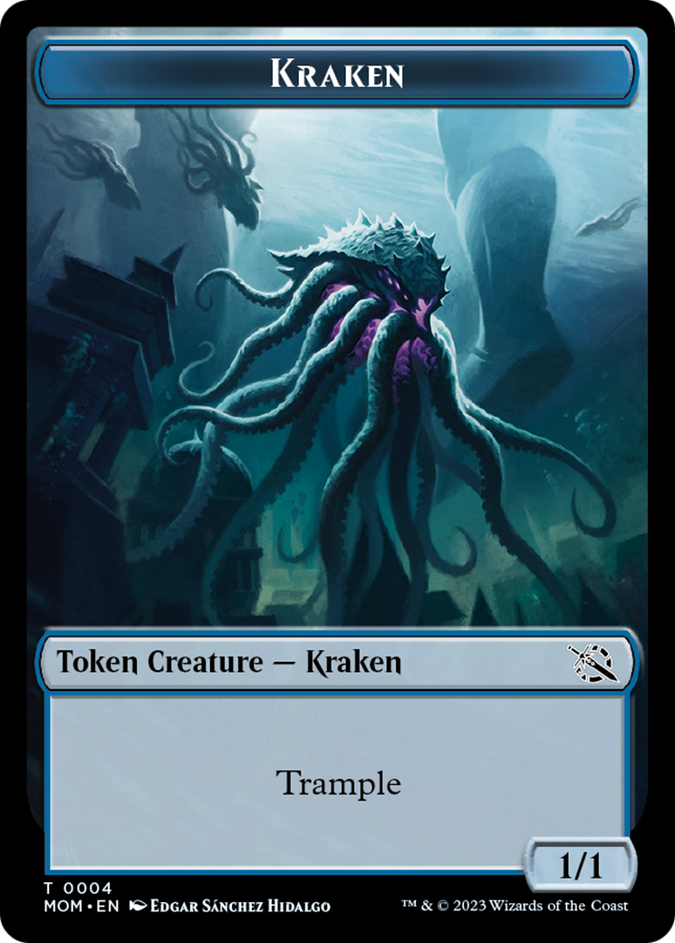 Kraken Token [March of the Machine Tokens] | Mindsight Gaming