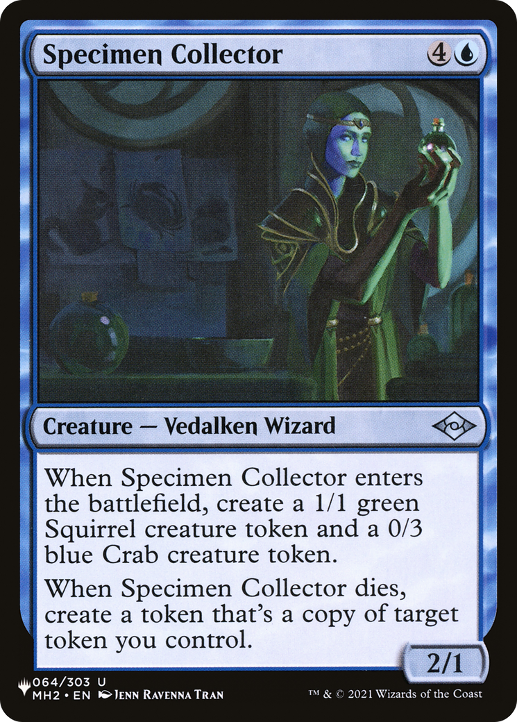 Specimen Collector [The List Reprints] | Mindsight Gaming