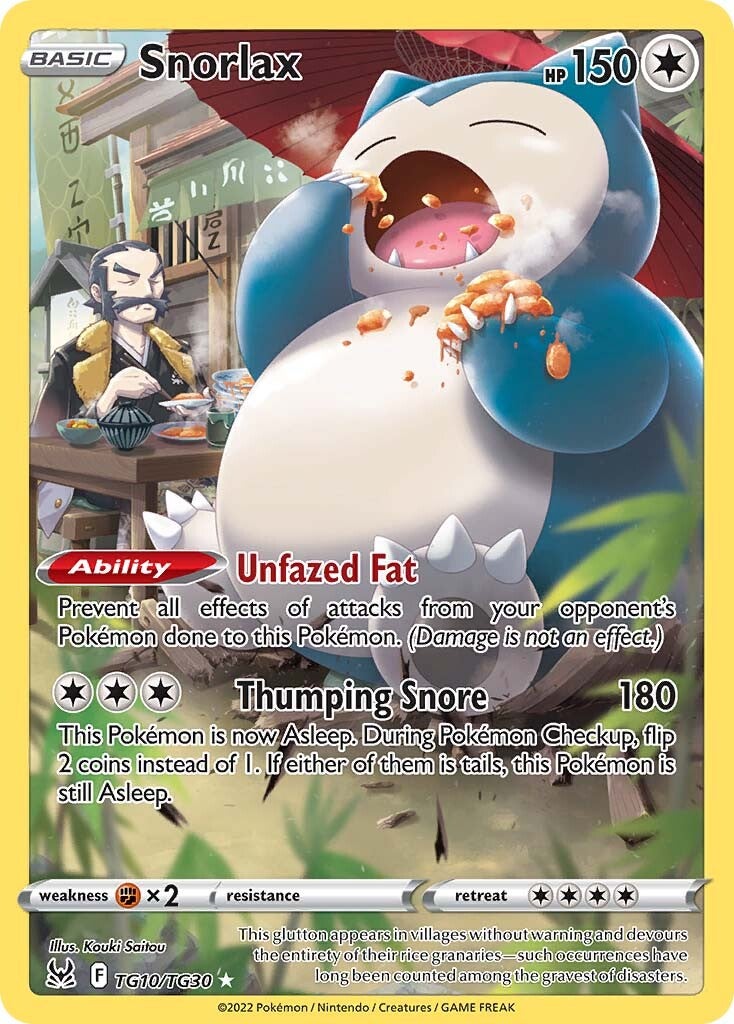 Snorlax (TG10/TG30) [Sword & Shield: Lost Origin] | Mindsight Gaming